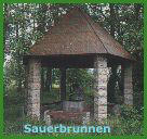 Wanderziel Sauerbrunnen mit Pavillon im Tal der Wiesau